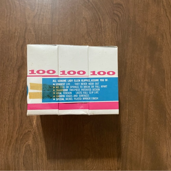 Vintage 1967 Lady Ellen hair klippies NIB - Picture 3 of 4